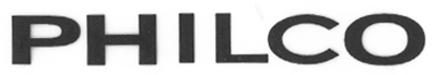 Sinal da marca PHILCO