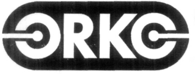 Sinal da marca ORKO