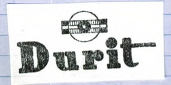 Sinal da marca DURIT