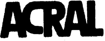 Sinal da marca ACRAL