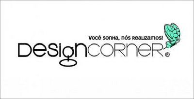 Sinal da marca DESIGN CORNER