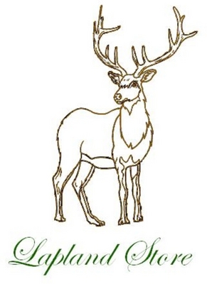 Sinal da marca LAPLAND STORE