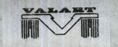 Sinal da marca VALART
