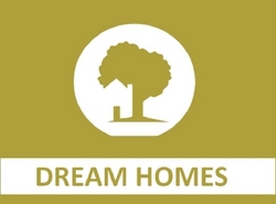 Sinal da marca DREAM HOMES