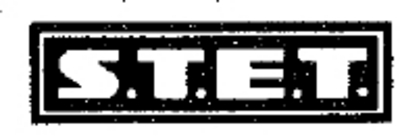 Sinal da marca S.T.E.T.