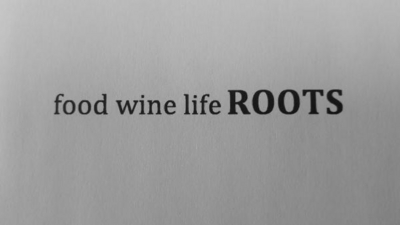 Sinal da marca FOOD WINE LIFE ROOTS