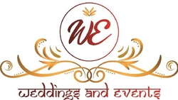 Sinal da marca WE - WEDDINGS AND EVENTS