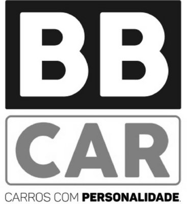 Sinal da marca BBCAR - CARROS COM PERSONALIDADE
