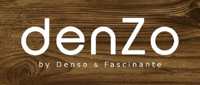 Sinal da marca DENZO BY DENSO & FASCINANTE