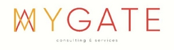 Sinal da marca MYGATE, CONSULTING & SERVICES