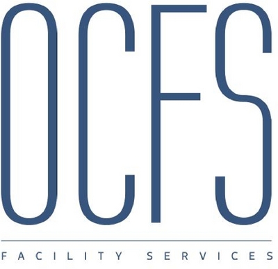 Sinal da marca OCFS FACILITY SERVICES