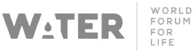Sinal da marca WATER WORLD FORUM FOR LIFE