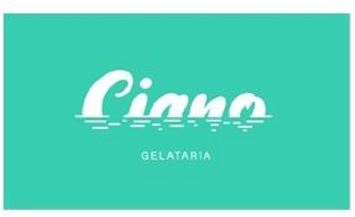 Sinal da marca CIANO GELATARIA