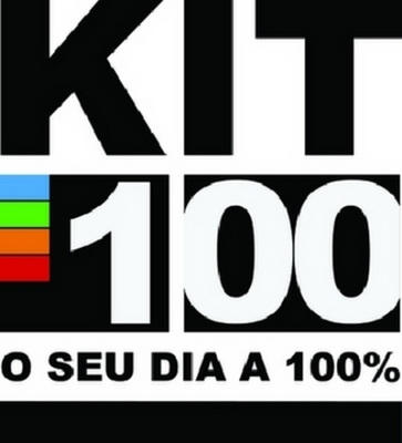 Sinal da marca KIT 100, O SEU DIA A 100%