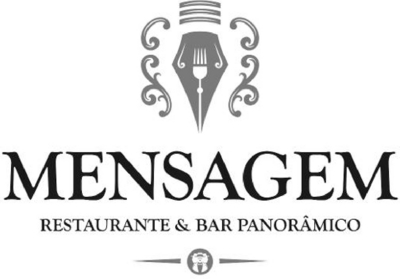 Sinal da marca MENSAGEM RESTAURANTE & BAR PANORÂMICO