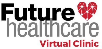 Sinal da marca FUTURE HEALTHCARE VIRTUAL CLINIC