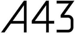 Sinal da marca A43
