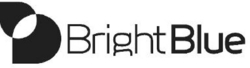 Sinal da marca BRIGHT BLUE