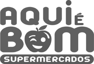 Sinal da marca AQUI É BOM SUPERMERCADOS