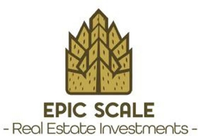 Sinal da marca EPIC SCALE - REAL ESTATE INVESTMENTS -