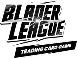 Sinal da marca BLADER LEAGUE TRADING CARD GAME