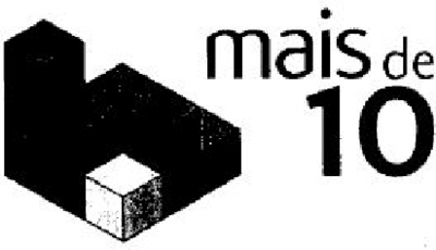Sinal da marca MAIS DE 10